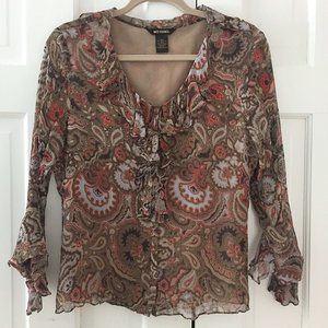 Fluttery Silk top